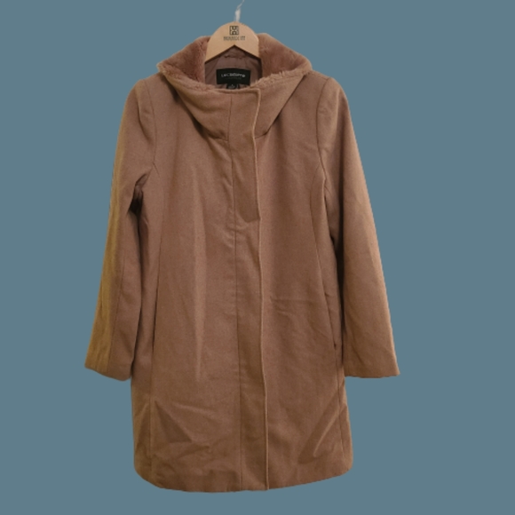 Liz Claiborne Outerwear Wool Blend Coat - Picture 2 of 5